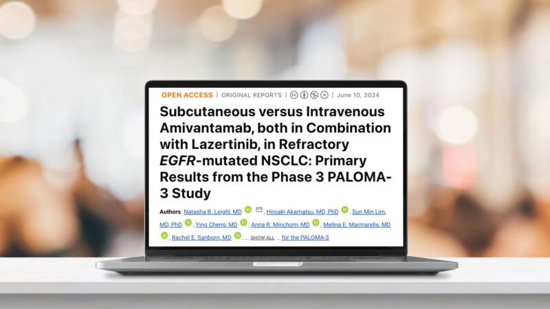 Stephen Liu on a paper by Natasha Leighl, et al