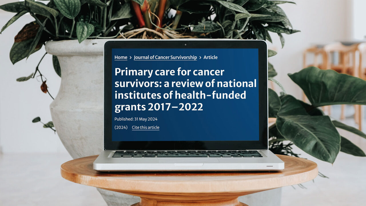 Analysis of NIH grants on primary care cancer research in cancer survivorship by Emily Tonorezos et al.