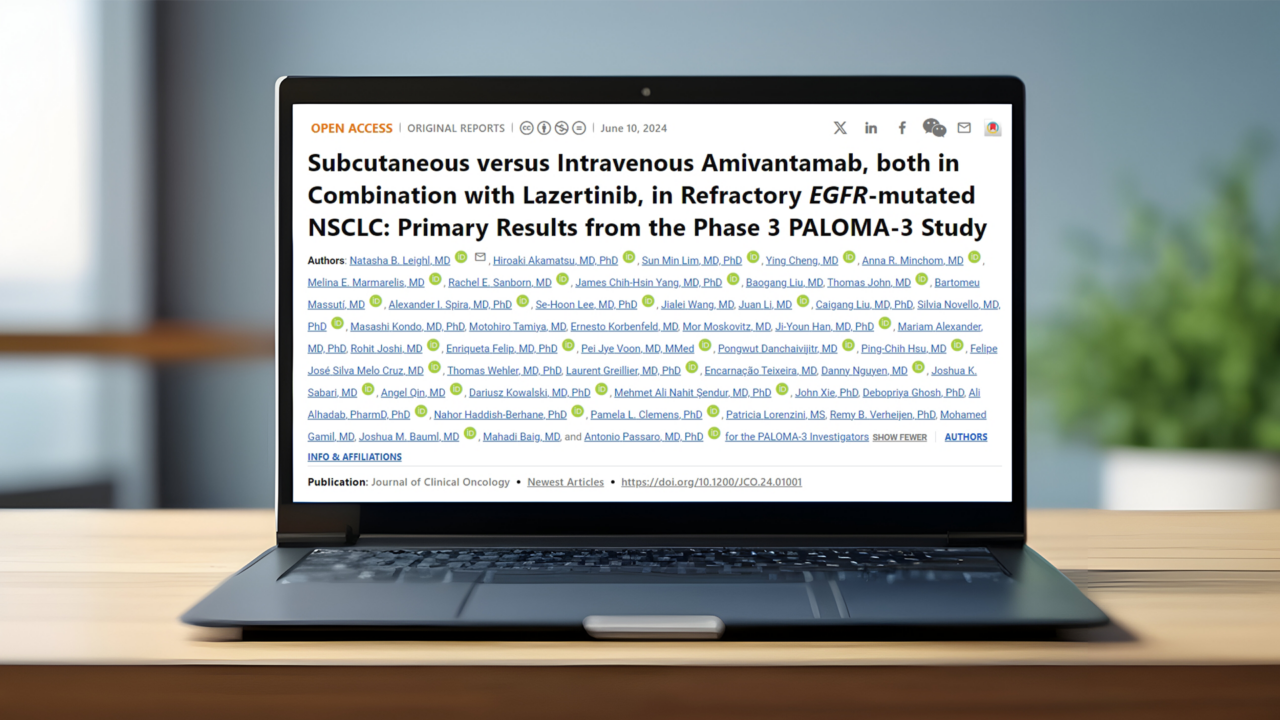 Rami Manochakian: Results of PALOMA3 study by Natasha B. Leighl et al