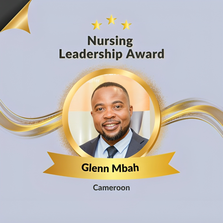 SIOP – Congratulations to Glenn Mbah on The Nursing Leadership Award