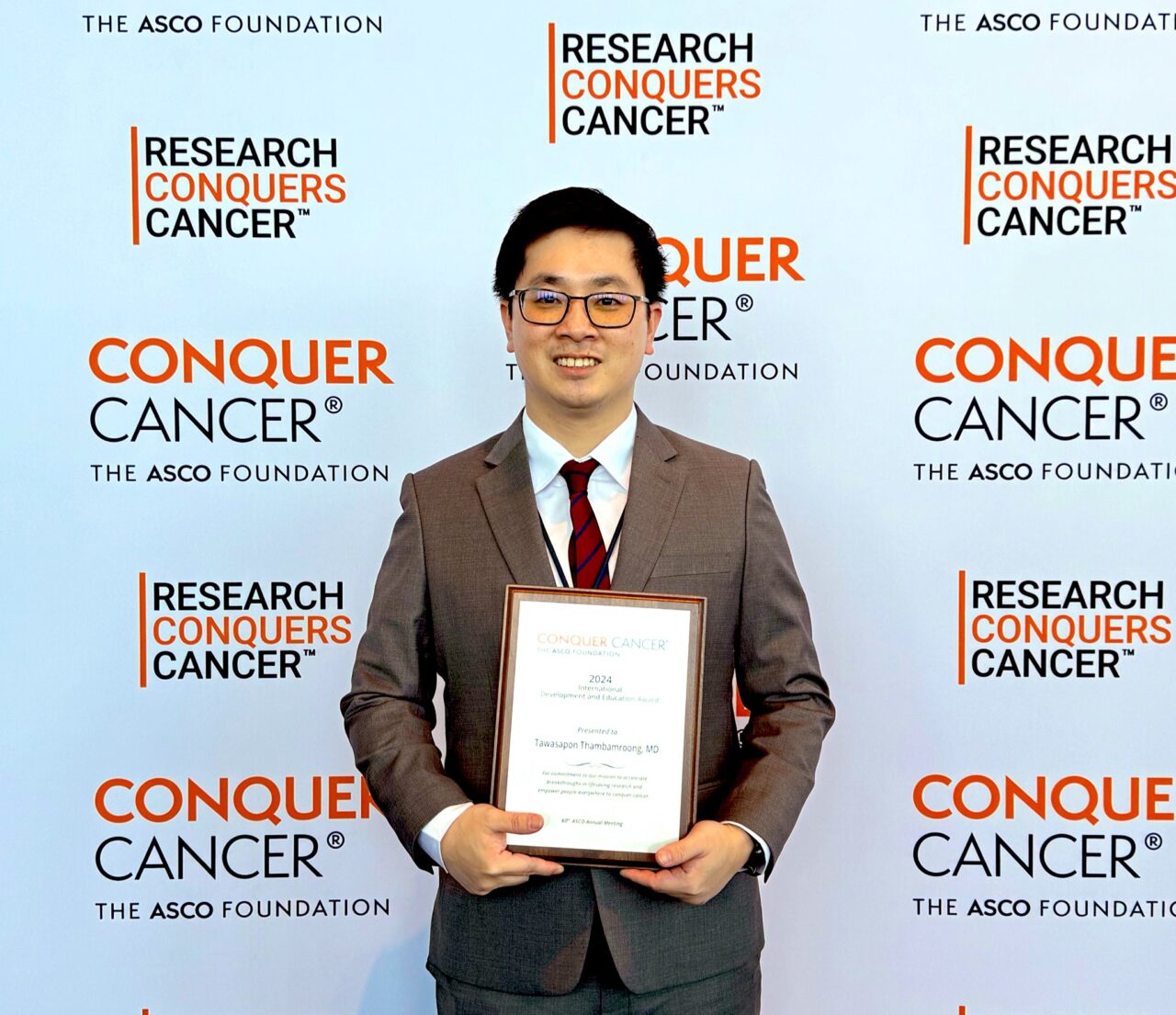 Tawasapon Thambamroong: Last day of the Conquer Cancer, the ASCO Foundation IDEA2024 program