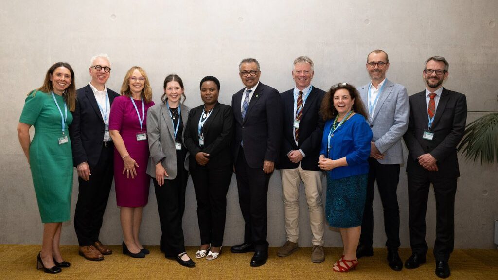 Tedros Adhanom Ghebreyesus: Great pleasure to welcome Edinburgh University Professors and personnel to WHO