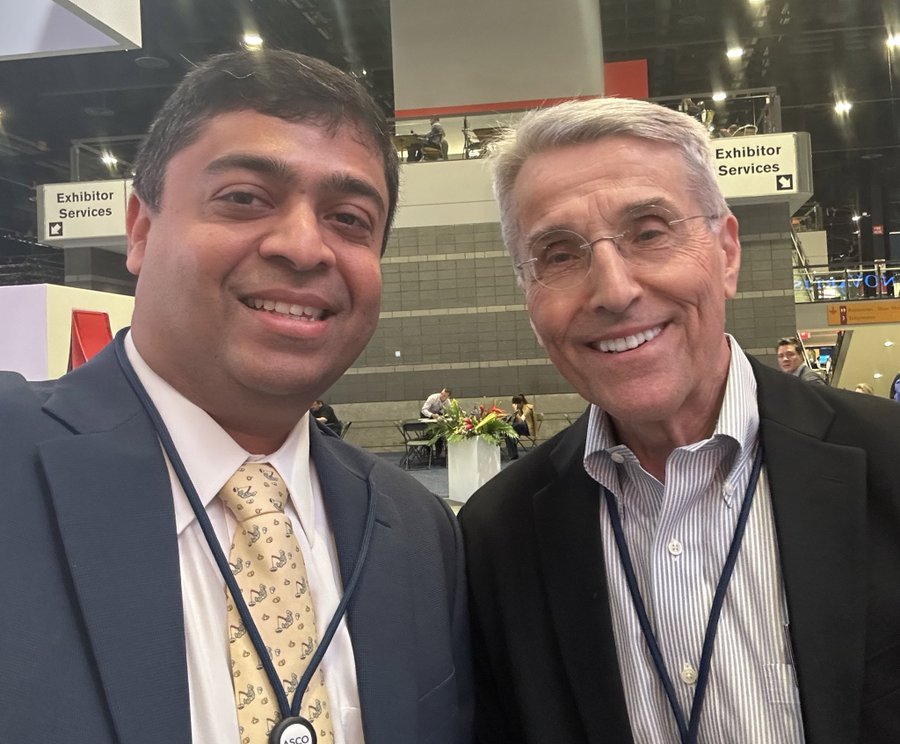 Vivek Subbiah: Honored to meet with the visionary Dr. Rick Pazdur