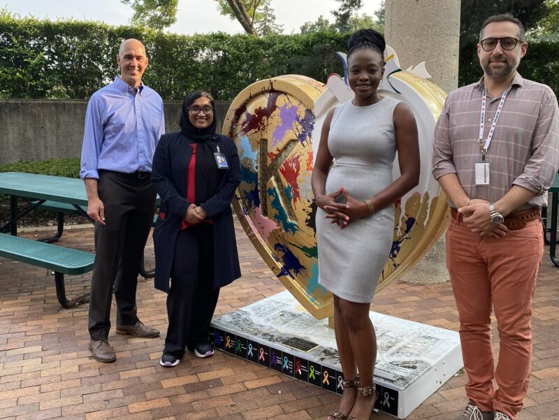 Nausheen Ahmed: KUICE-T kicks off with the reception at KU Cancer Center