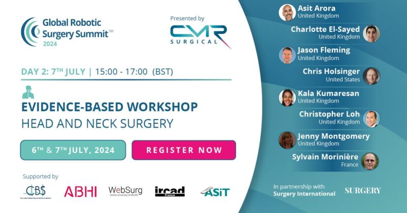 The Head and Neck workshop is underway at GRSS2024 – CMR Surgical