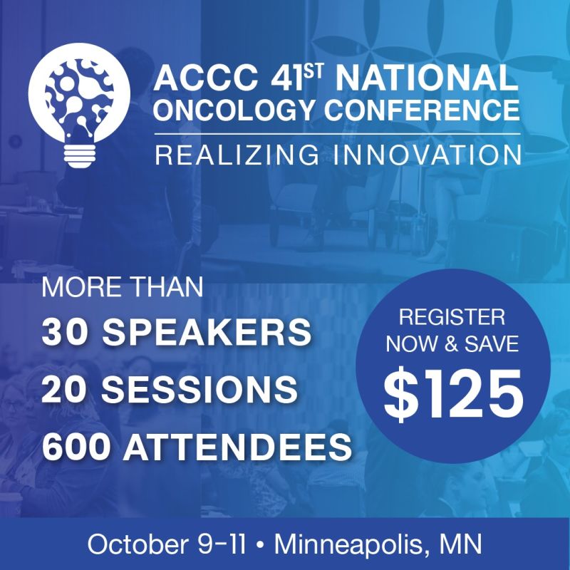 ACCC’s 41st National Oncology Conference