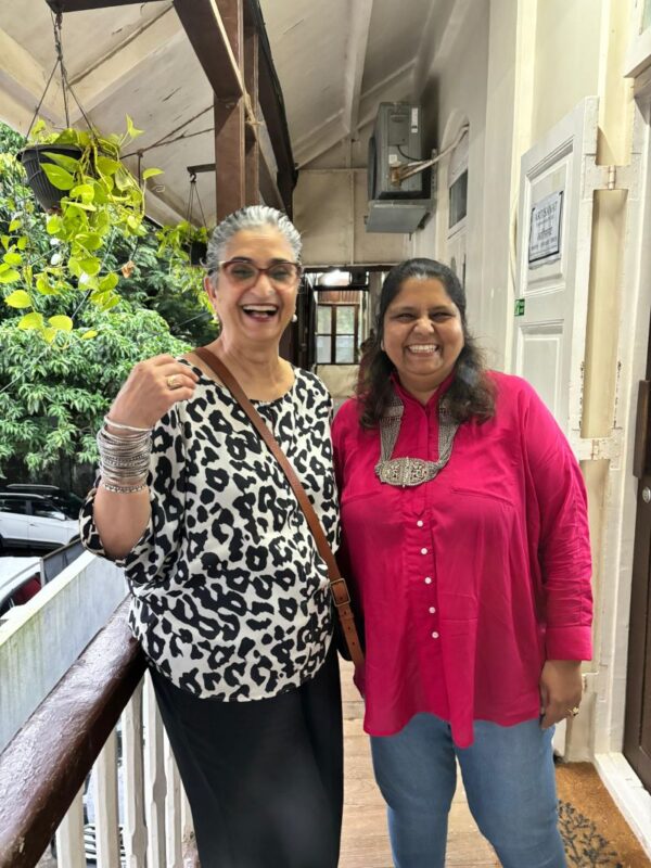 Another unique Chai For Cancer by Madhavi Pal in support of her best friend recovering from a cancer diagnosis