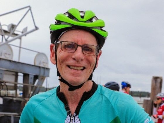 William Dahut is biking 328 miles to support Hope Lodge