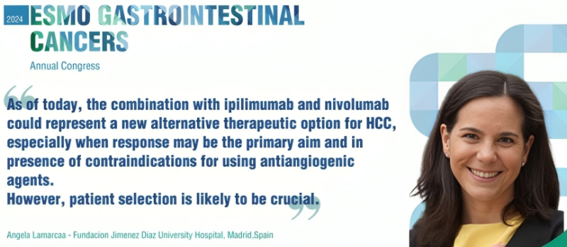 Ipilimumab and Nivolumab for patients with unresected advanced Hepatocellular Carcinoma – ESMO