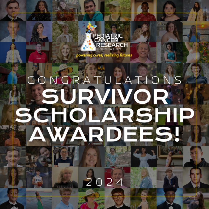 Incredible 2024 Survivor Scholarship awardees