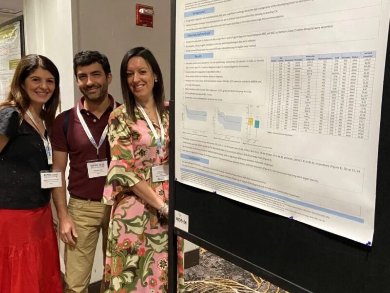 Angela Mastronuzzi: Ospedale Pediatrico Bambino Gesu’s team at the ISPNO2024