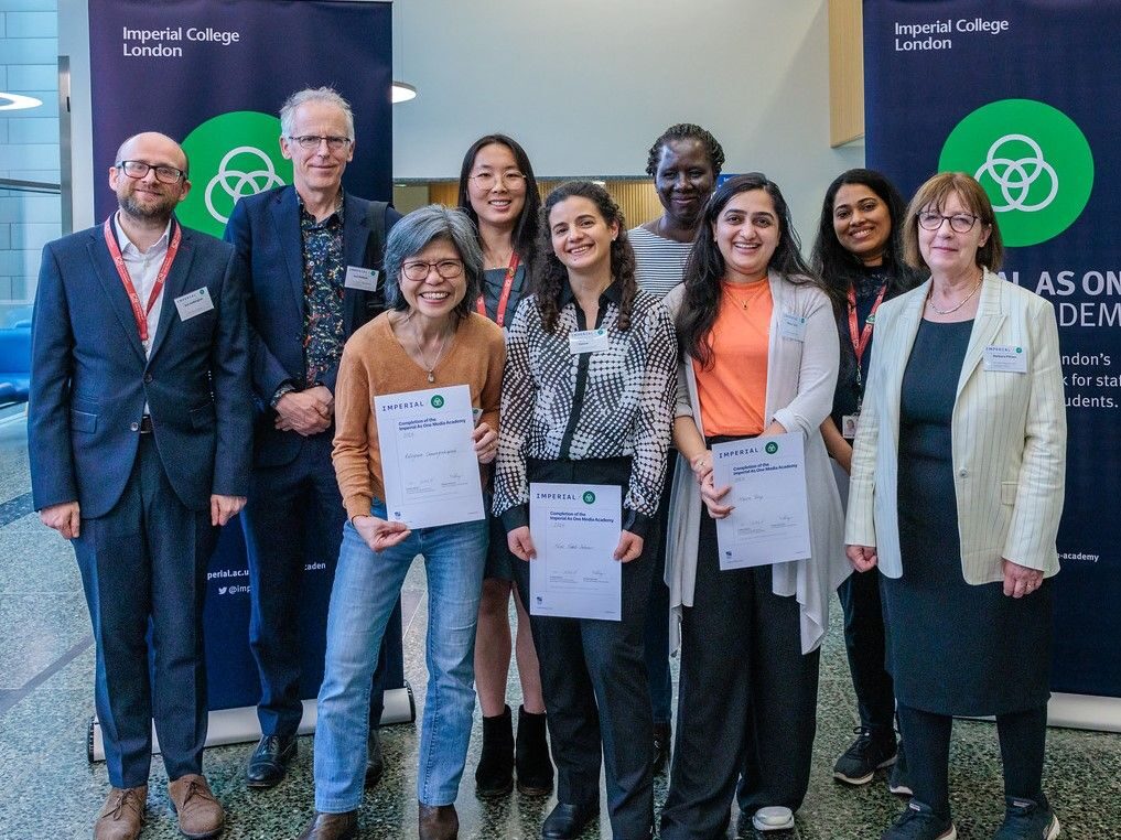 Graduates of the Imperial As One Media Academy – The Institute of Cancer Research