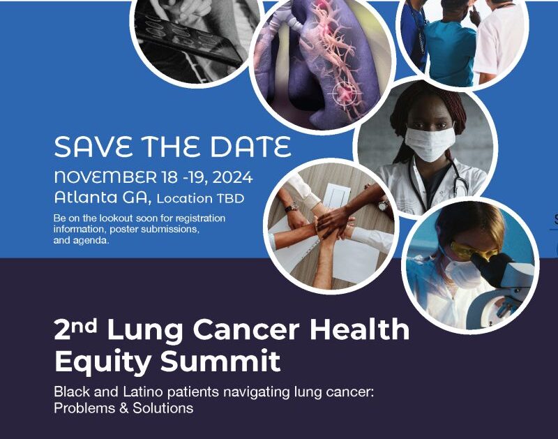 Eugene Manley Jr: A robust agenda covering the 2nd Lung Cancer Health Equity Summit