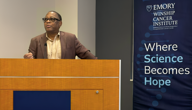 Mel Mann: Honored to be the keynote speaker for the Emory Winship Cancer Institute’s Cancer Summer Scholars Research Program Symposium