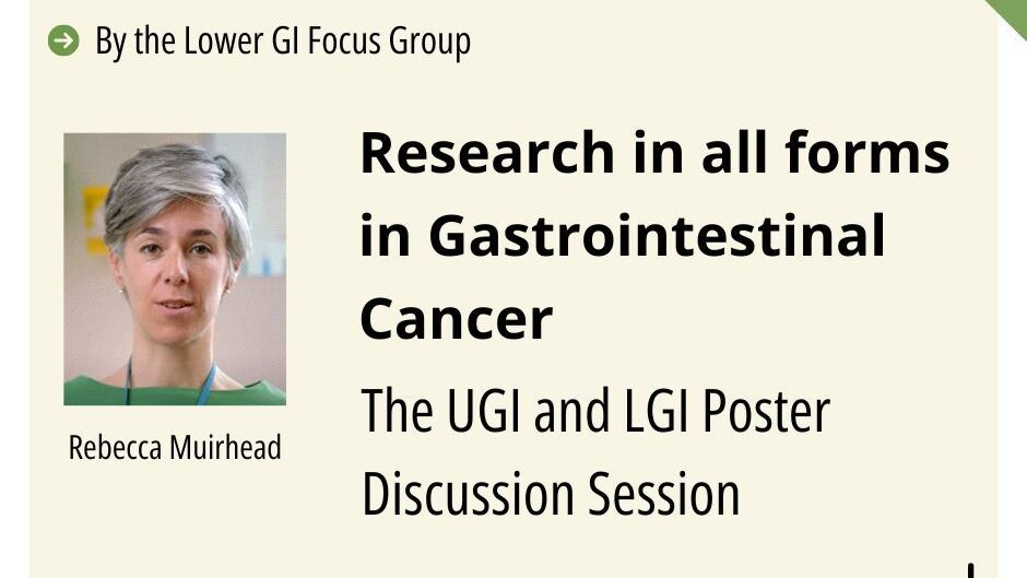 Upper and Lower GI Poster Discussion Session at ESTRO 2024