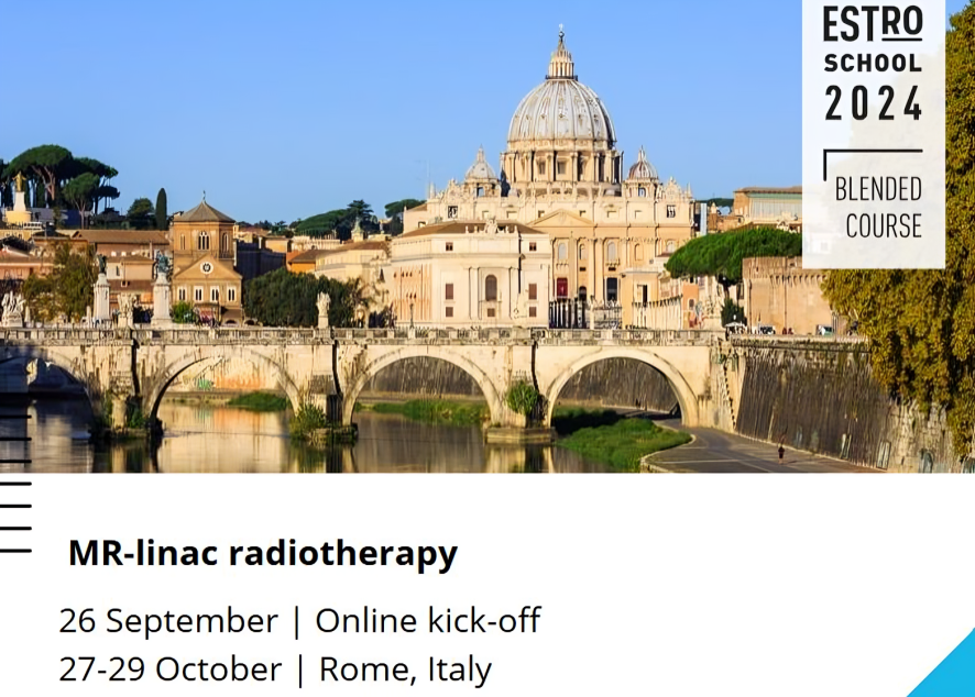 Blended course on MR-linac Radiotherapy by ESTRO