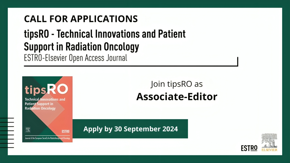 Join Technical Innovations and Patient Support in Radiation Oncology as Associate Editor