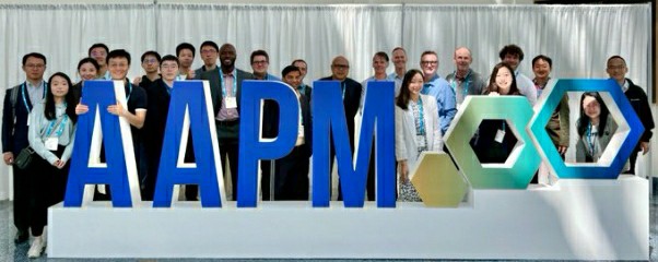 Bin Cai: A great team represents UTSW Radiation Oncology at AAPM2024