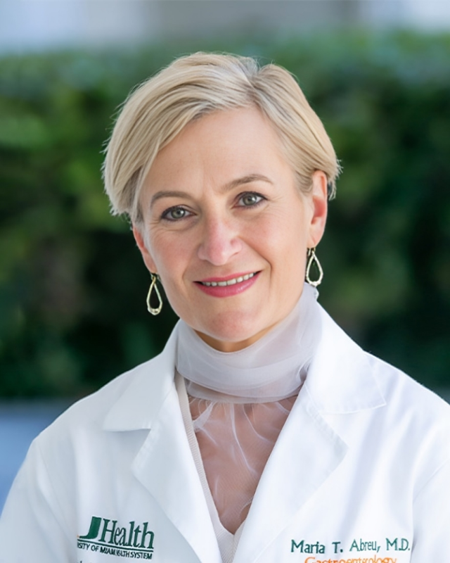 $800,000 grant from the V Foundation to support Maria Abreu’s innovative research on colorectal cancer