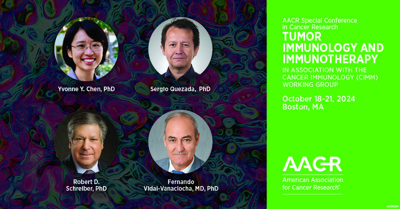 Submit an abstract for the AACR Special Conference on Tumor Immunology and Immunotherapy