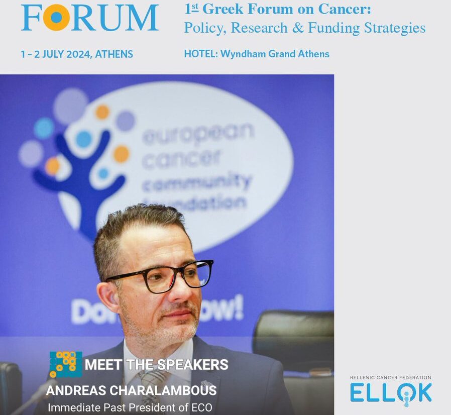 Andreas Charalambous: The Ellok Greek Forum on Cancer
