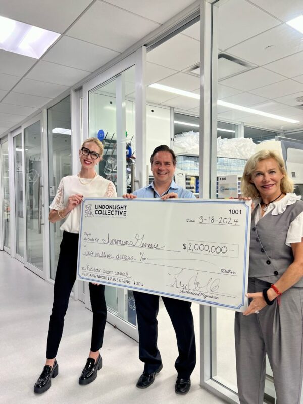 Brittany Parker Kerrigan: Honored to have contributed 2M to MD Anderson Cancer Center’s team in their quest for a cure for brain cancer