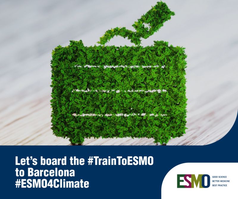 Let’s board the Train to ESMO to Barcelona – ESMO4Climate