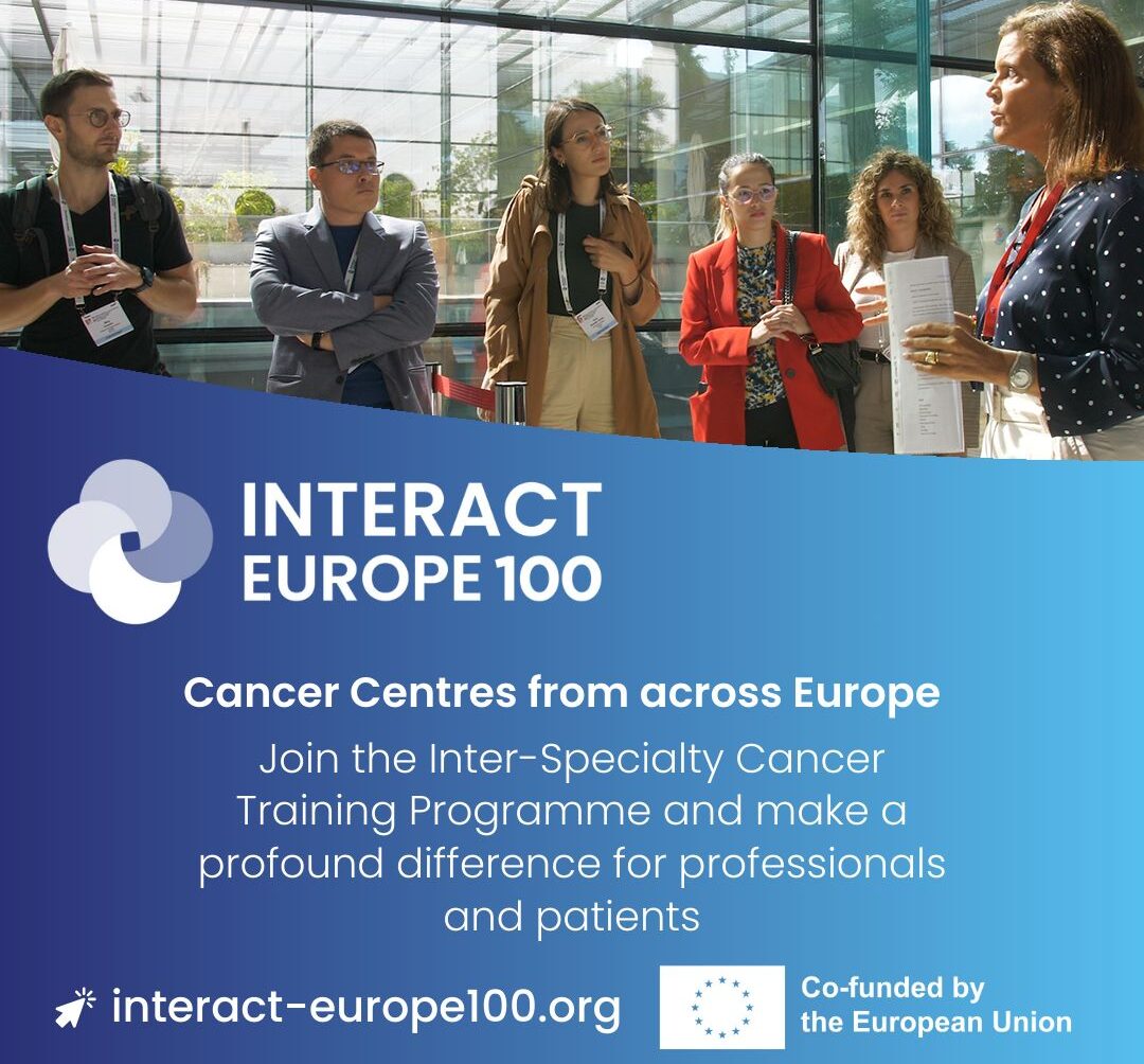 European Cancer Organisation – Enhance your cancer care training with INTERACTEUROPE100