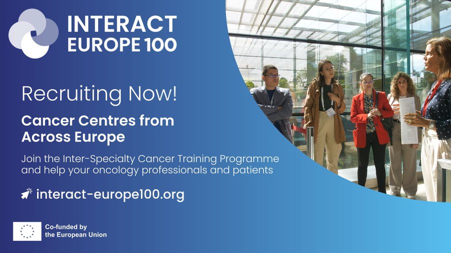 European Cancer Organisation – Join INTERACT EUROPE100!