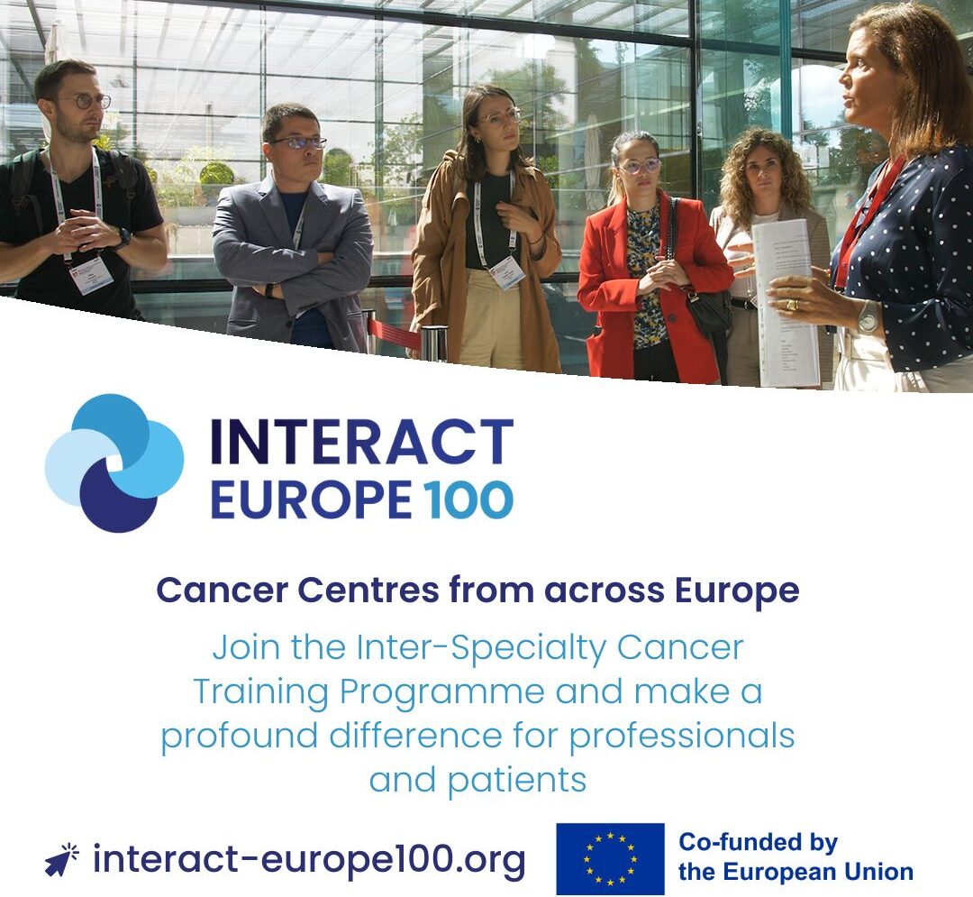 European School of Oncology – INTERACTEUROPE100 is inviting European cancer centres to participate in an innovative training programme