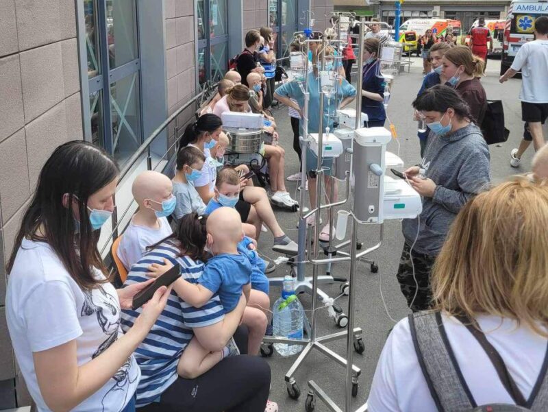 Nataliya Kovalchuk: Pediatric cancer patients on the street