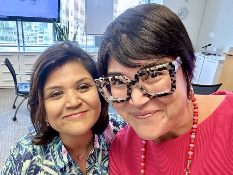 Fumiko Ladd Chino: Amazing part of the ASCO LDP is meeting engaged oncologists like Shilpa Gupta