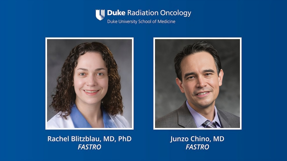 We’re so thrilled to have two ASTRO Fellows from Duke Radiation Oncology