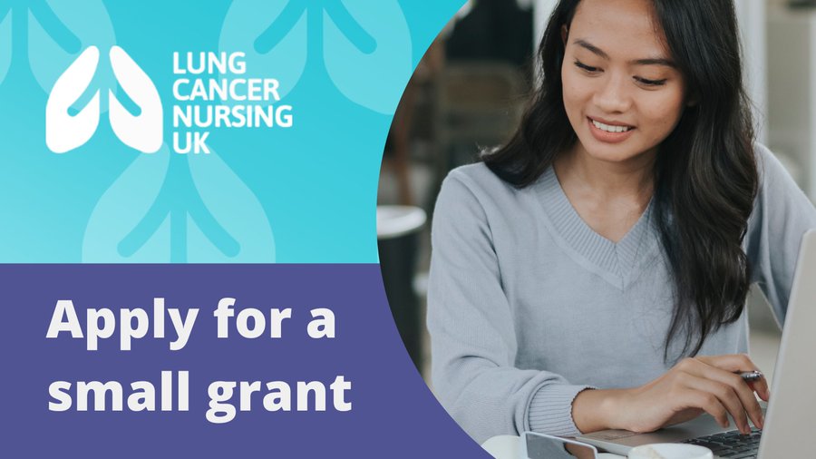 Lung Cancer Nursing UK’s Small Grants Scheme is now open for applications