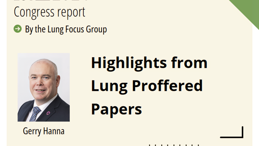 The latest lung cancer research at ESTRO 24