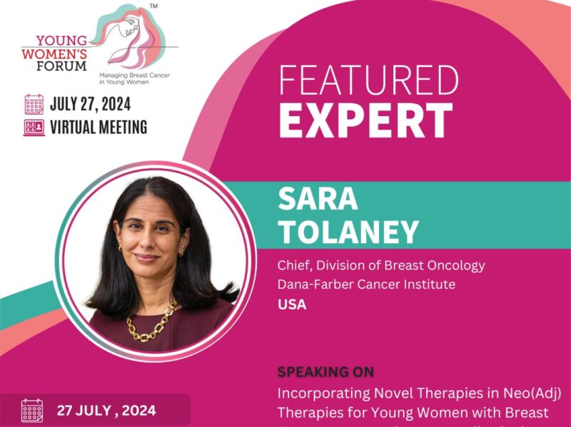 Sara Tolaney on novel therapies for young women with breast cancer at Young Women’s Forum
