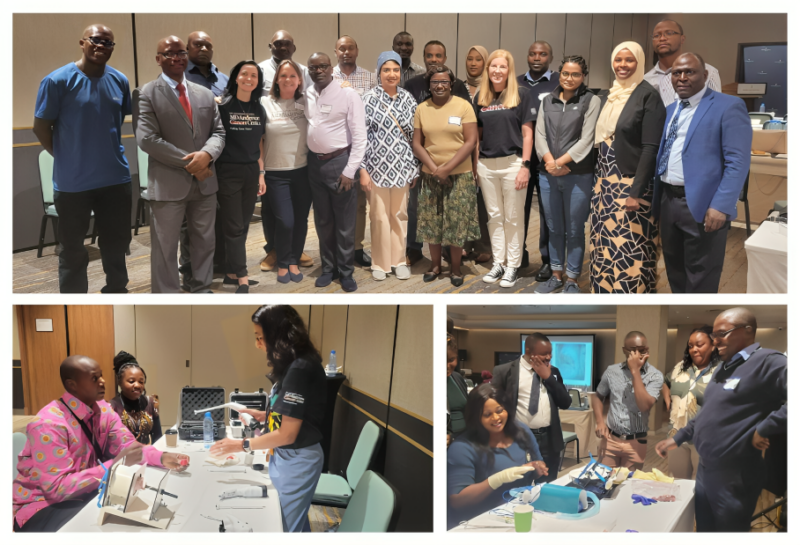 IGCS training visit in Zambia