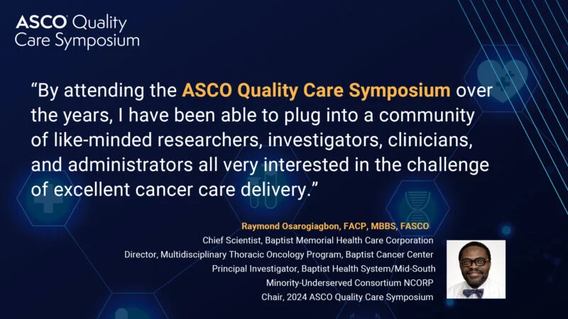 Join ASCO QLTY24 on September 27-28