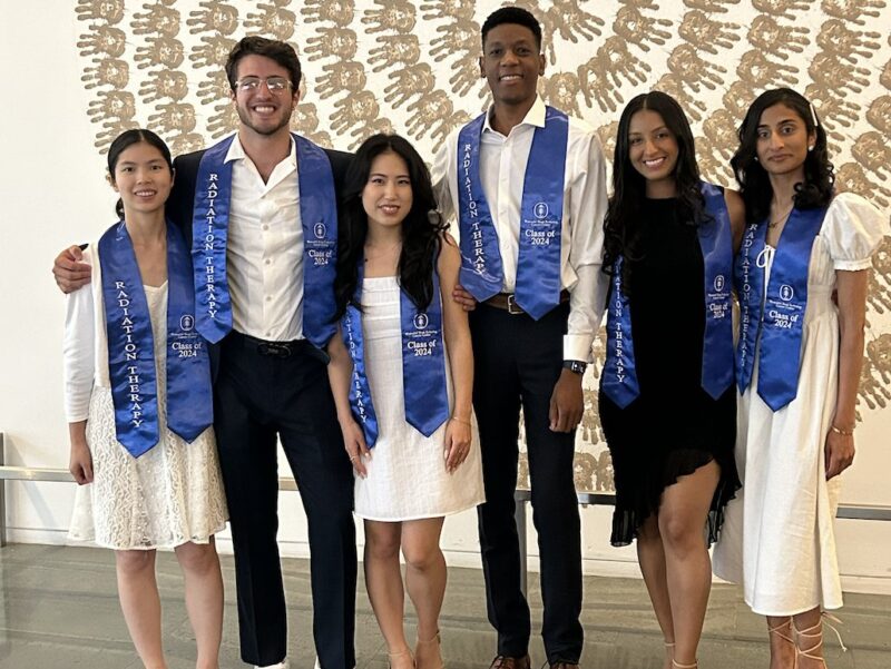 2024 graduates of the MSK School of Radiation Therapy