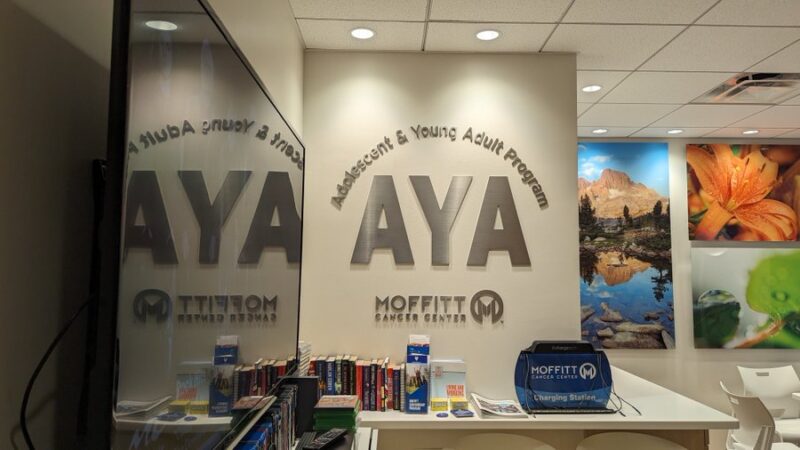 Reopening of the Adolescent and Young Adult Lounge at Moffitt Cancer Center