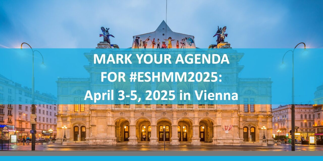 Mark your agenda for ESHMM 2025
