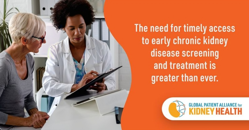 Global Patient Alliance for Kidney Health envisions health care systems that prioritize access to comprehensive screening