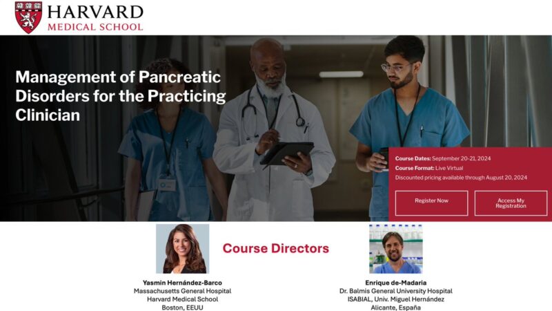 Lumír Kunovský: Harvard University on management of pancreatic disorders for the practicing clinicians