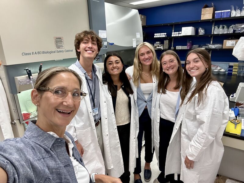 Giselle Sholler: So proud of our Penn State Pediatric Oncology Research Interns for 2024