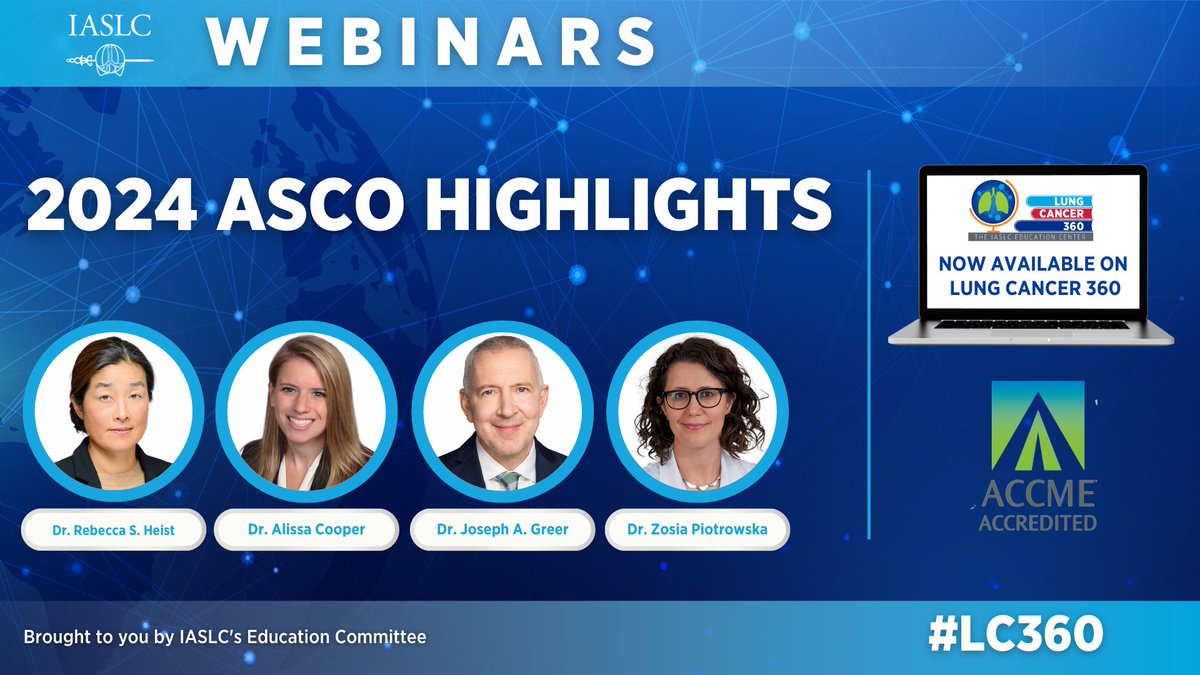 2024 ASCO highlights webinar recording – IASLC