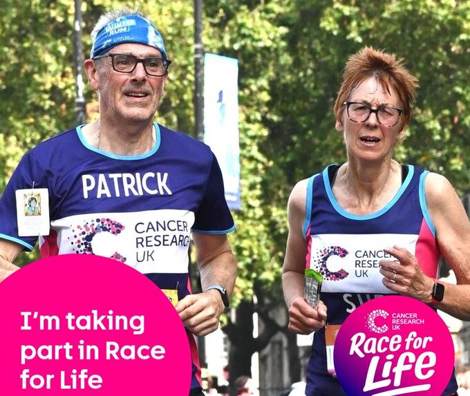 Patrick McGuire: Challenge 5 with Sue Duncombe for Challenge At 70 for CRUK