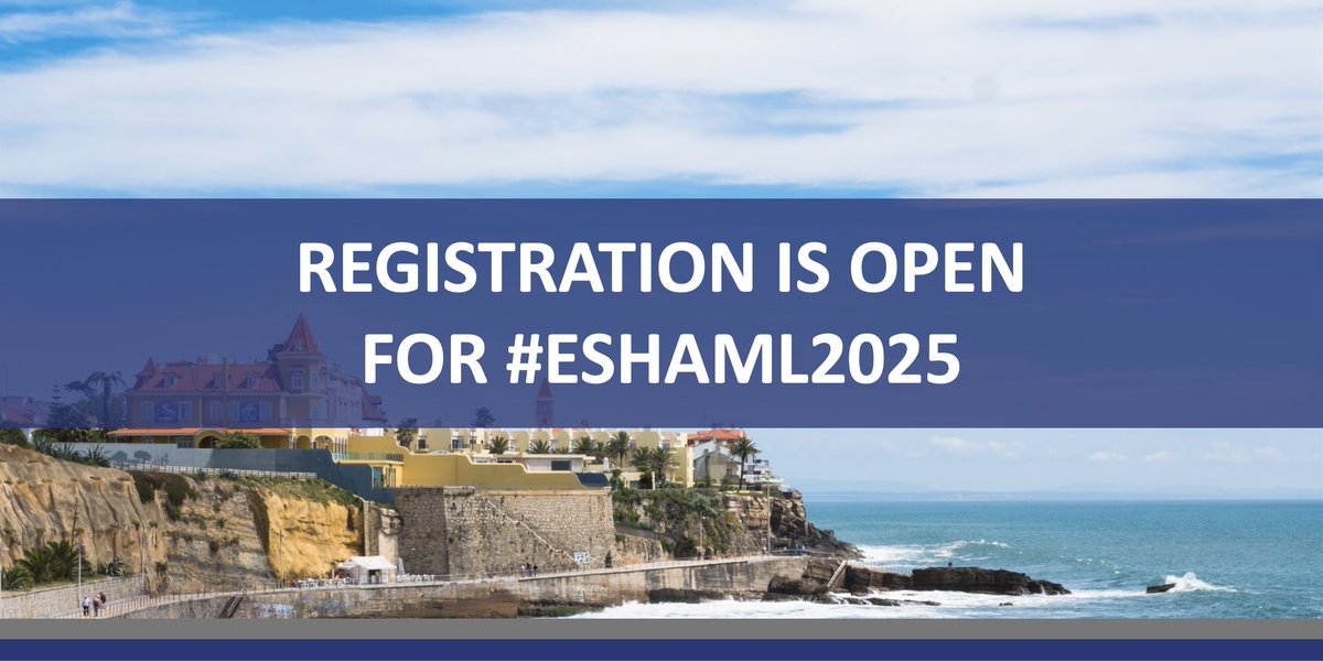 Registration is open for ESHAML2025