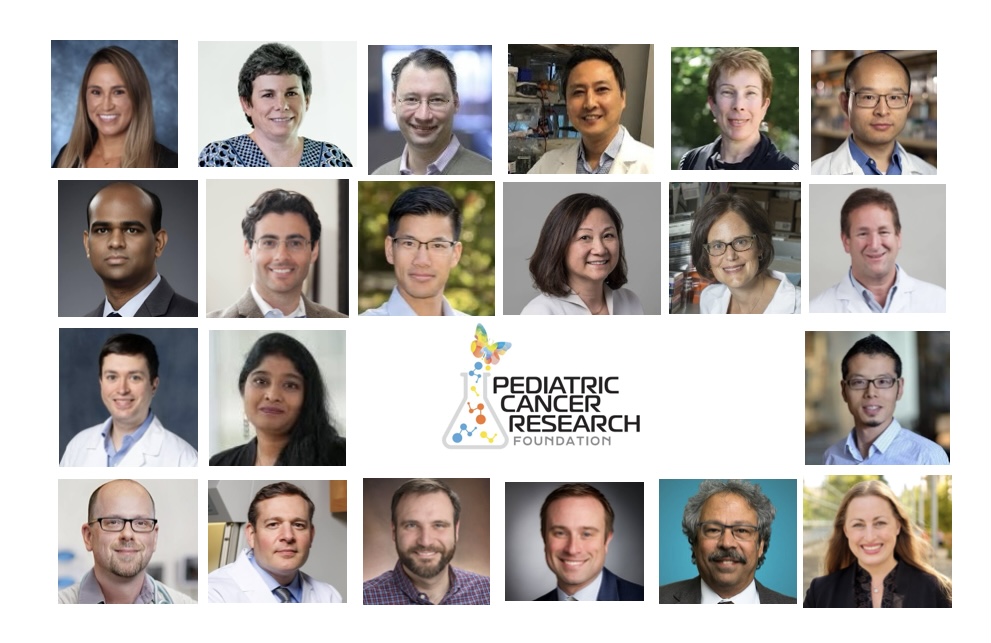 21 recipients of Pediatric Cancer Research Foundation 2024 research grants