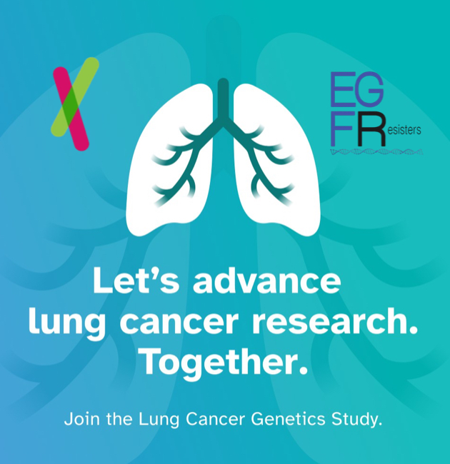 EGFR Resisters has teamed up with 23andMe on the Lung Cancer Genetics Study