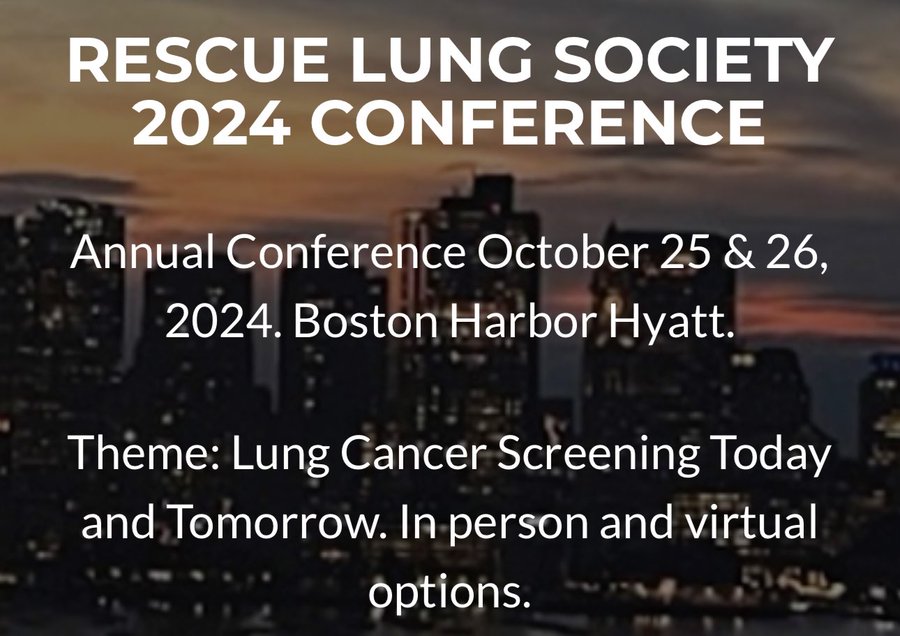 Register for the Rescue Lung Society conference